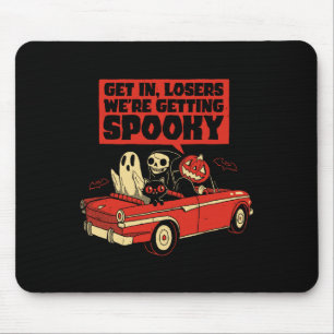 Alfombrilla De Ratón Halloween Design Skeleton Pumpkin Ghost entrar en 
