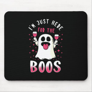 Alfombrilla De Ratón Halloween Estoy Aquí Para Los Boos