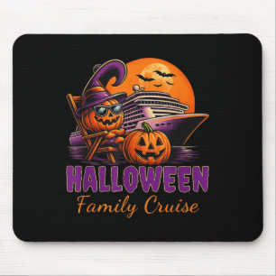 Alfombrilla De Ratón Halloween Familia Cruise Mating Family Cruising S