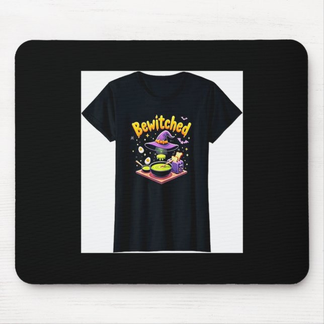 Alfombrilla De Ratón Halloween Family Home Bewitched Breakfast Maker  (Frente)