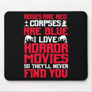 Alfombrilla De Ratón Halloween: Hinchas de Thriller Película de terror 