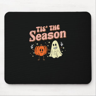 Alfombrilla De Ratón Halloween Otoño Es La Temporada Disfraz Mujeres Ni