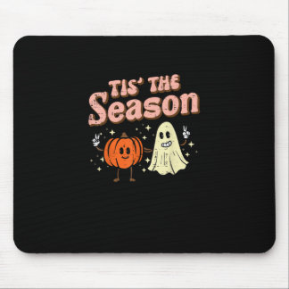 Alfombrilla De Ratón Halloween Otoño Es La Temporada Disfraz Mujeres Ni