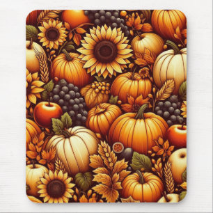 Alfombrilla De Ratón Halloween/otoño/otoño/otoño/calabaza