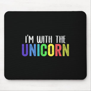 Alfombrilla De Ratón Halloween Padre Hija Ropa de Adultos Estoy con T