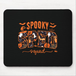 Alfombrilla De Ratón Halloween, profesor de educación especial del equi