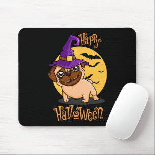 Alfombrilla De Ratón Halloween Puggy Mousepad