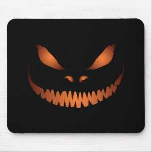 Alfombrilla De Ratón Halloween Scary Face Mouse Pad