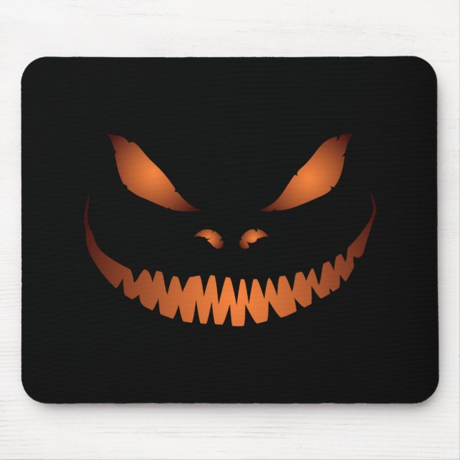 Alfombrilla De Ratón Halloween Scary Face Mouse Pad (Frente)