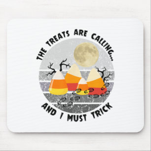 Alfombrilla De Ratón Halloween Senderismo Graciosa excursión por la nat