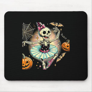 Alfombrilla De Ratón Halloween Skeleton Dancing Llerina