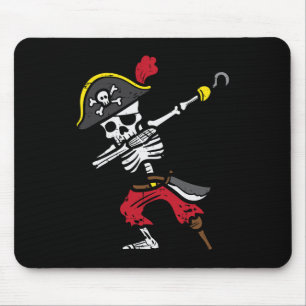 Alfombrilla De Ratón Halloween Skeleton Pirate Dab Costume Boy Niños To