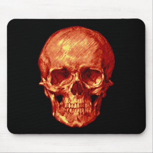 Alfombrilla De Ratón Halloween Skull