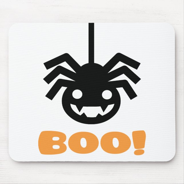 Alfombrilla De Ratón Halloween Spider (Frente)