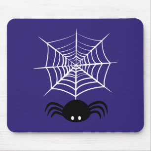 Alfombrilla De Ratón Halloween Spider Web