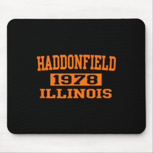 Alfombrilla De Ratón Halloween Spooky Scary Haddonfield Illinois Hallow
