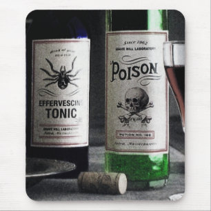 Alfombrilla De Ratón Halloween Tonic ~ Mousepad