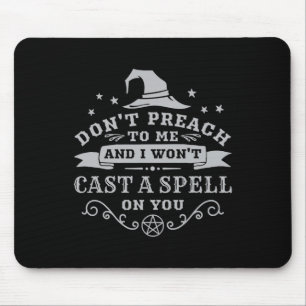 Alfombrilla De Ratón Halloween Wicca Witchcraft Pagan Wiccan Wiccan Wom