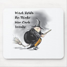Alfombrilla De Ratón Halloween Witch mouse pad