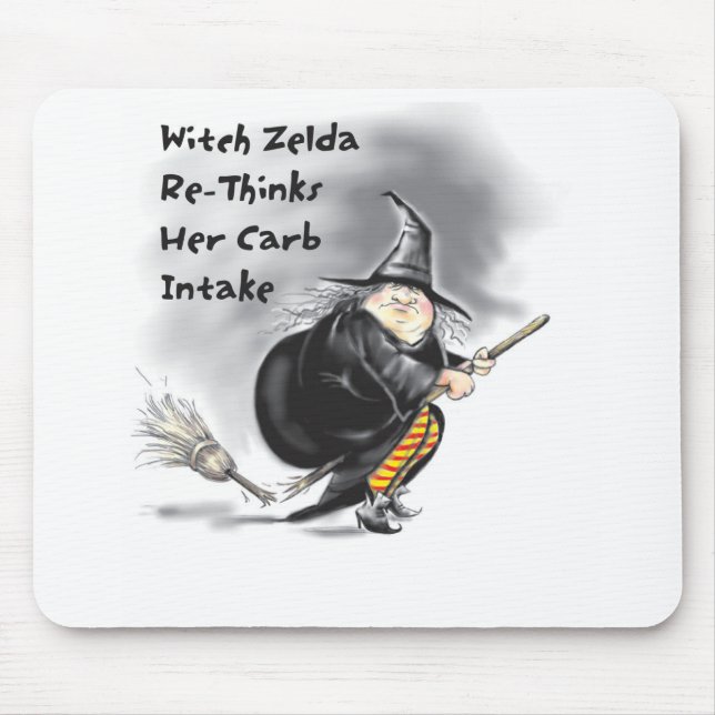 Alfombrilla De Ratón Halloween Witch mouse pad