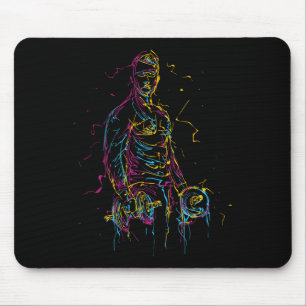 Alfombrilla De Ratón Halterofilia del gimnasio Strongman