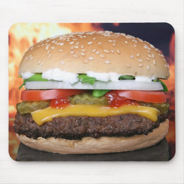 Alfombrilla De Ratón Hamburger (Frente)