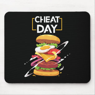 Alfombrilla De Ratón Hamburger Lover Regalo Gimnasio de comida rápida C