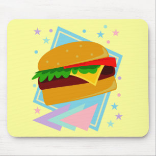 Alfombrilla De Ratón Hamburguesa Deliciosa Monada