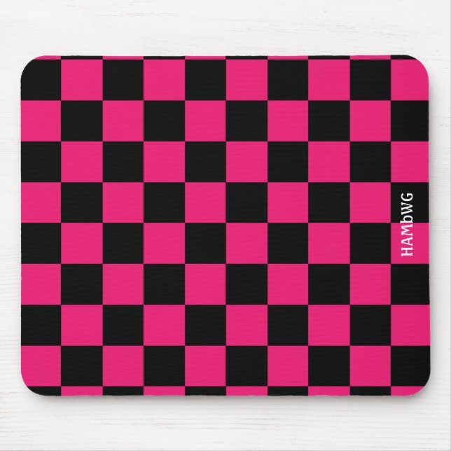 Alfombrilla De Ratón HAMbWG - Computer Mouse -  Checker (Frente)