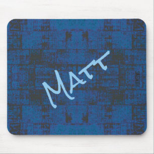 Alfombrilla De Ratón HAMbWG - Mousepad - Azul con problemas