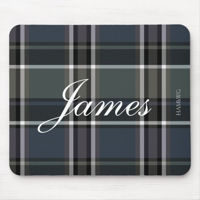 Alfombrilla De Ratón HAMbWG - Mousepad - BluePlaid (Frente)