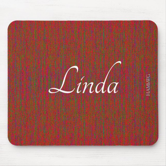 Alfombrilla De Ratón HAMbWG - Mousepad - Rojo loco (Frente)