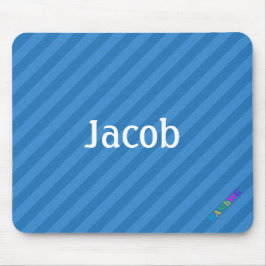 Alfombrilla De Ratón HAMbWG - Ratón informático - Diagonal azul