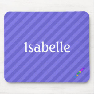 Alfombrilla De Ratón HAMbWG - Ratón informático - Diagonal púrpura