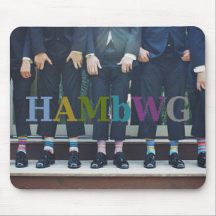Alfombrilla De Ratón HAMbyWG - Hombres mostrando zócalos -almohadilla d
