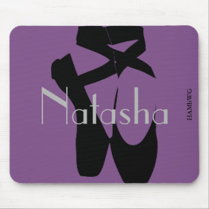 Alfombrilla De Ratón HAMbyWG - Mouse Pad - Charcoal Ballet Slipper