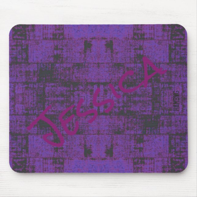 Alfombrilla De Ratón HAMbyWG - Mousepad - Molestias violetas (Frente)