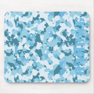 Alfombrilla De Ratón HAMbyWG - Pad del ratón - Camuflaje azul gris