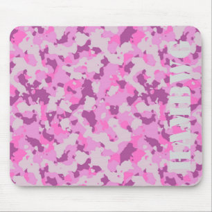 Alfombrilla De Ratón HAMbyWG - Pad del ratón - Camuflaje rosado