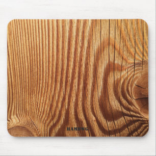 Alfombrilla De Ratón HAMbyWG - Pad del ratón - Imagen de madera - natur