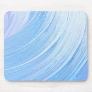 Alfombrilla De Ratón HAMbyWG - Pad del ratón - Swirl azul-plata