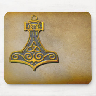 Alfombrilla De Ratón Hammer_Gold del Thor