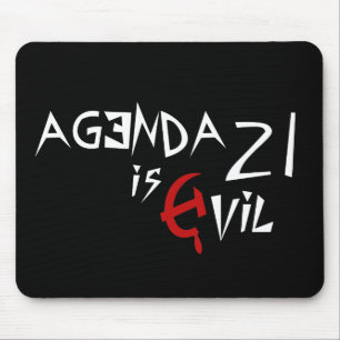 Alfombrilla De Ratón Hammer Sickle Agenda 21 es mala