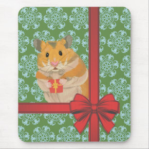 Alfombrilla De Ratón Hammy Navidades Navidades Hamster