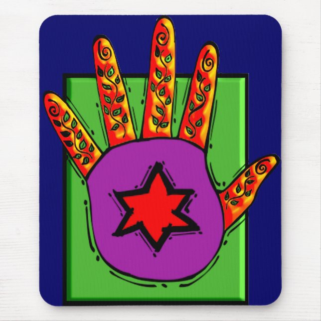 Alfombrilla De Ratón Hamsa (Frente)