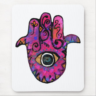 ALFOMBRILLA DE RATÓN ** HAMSA ROSADOS **
