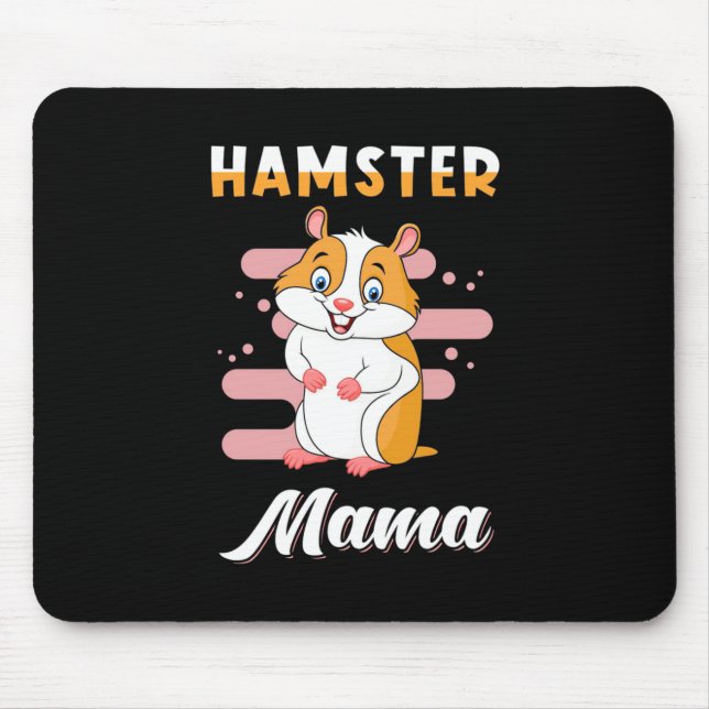 Alfombrilla De Ratón Hamster Mama (Frente)