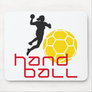 Alfombrilla De Ratón handball woman