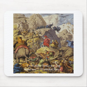 Alfombrilla De Ratón Hannibal Barca & Cables y Regalos del Ejército y l