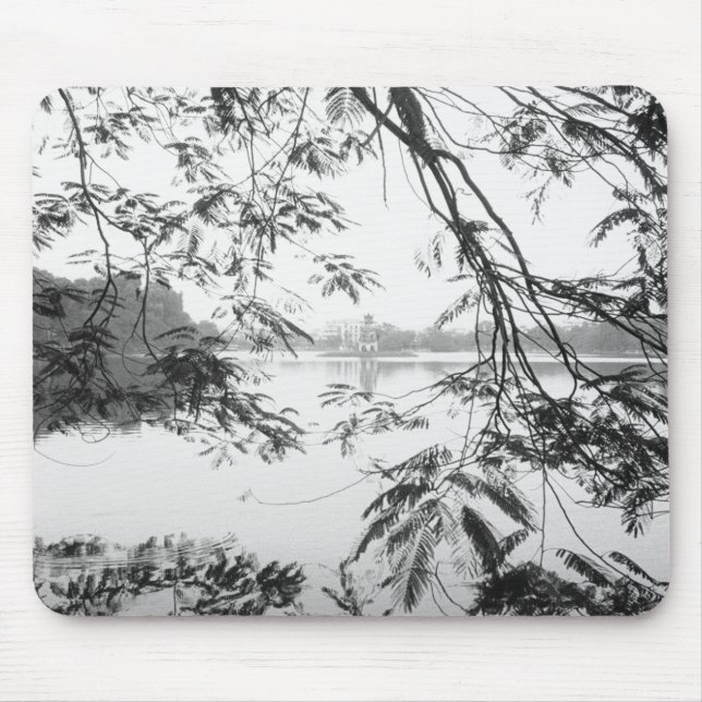 Alfombrilla De Ratón Hanoi opinión de Vietnam, lago Hoan Kiem (Frente)